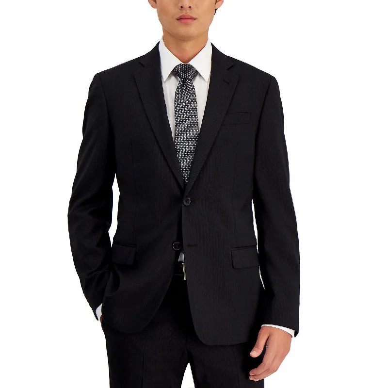 AX Armani Exchange Mens Wool Slim Fit Two-Button Blazer