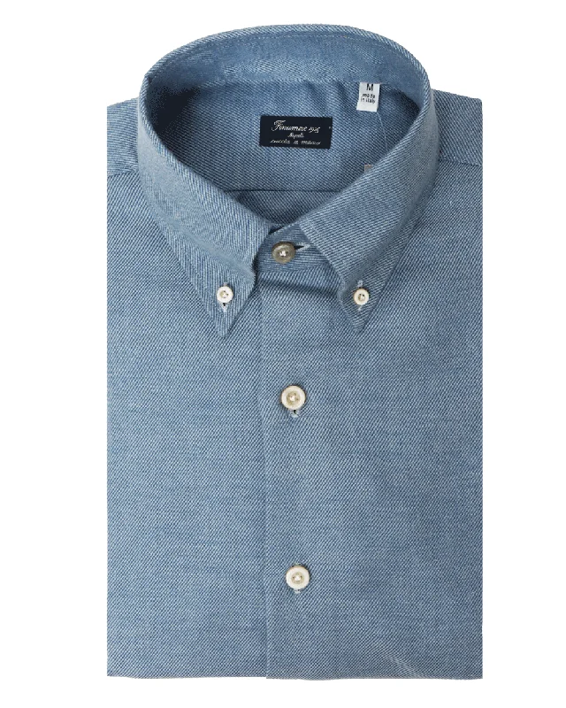 Steel Indigo Jacquard Sportshirt