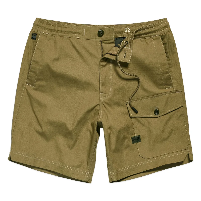 G-Star Sport Trainer Ripstop Shorts - Smoke Olive