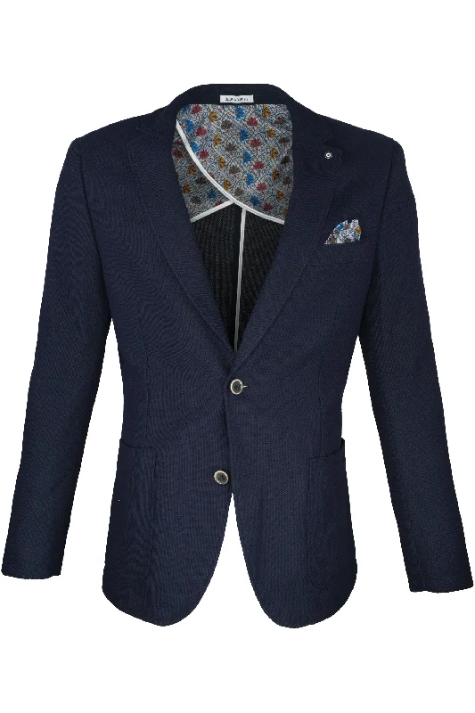 Blue Industry Fall Sport Coat Navy