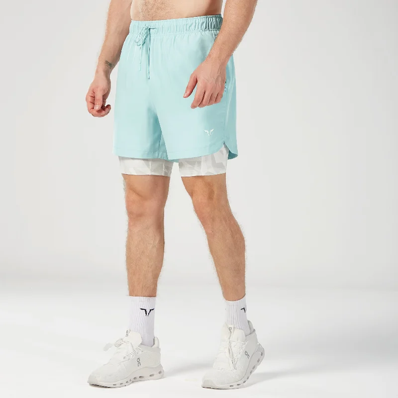 Limitless 2-in-1 7" Shorts - Canal Blue