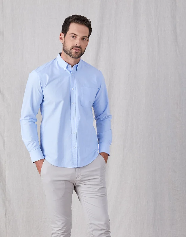 Ohope Light Blue Oxford Shirt