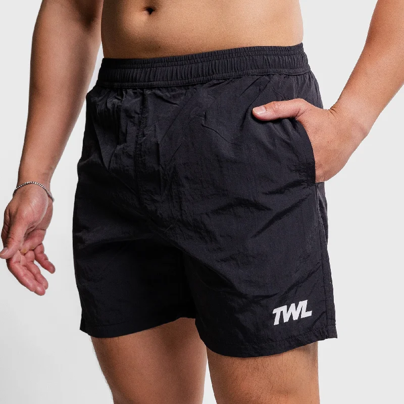 TWL - MEN'S SWIM SHORTS - BLACK