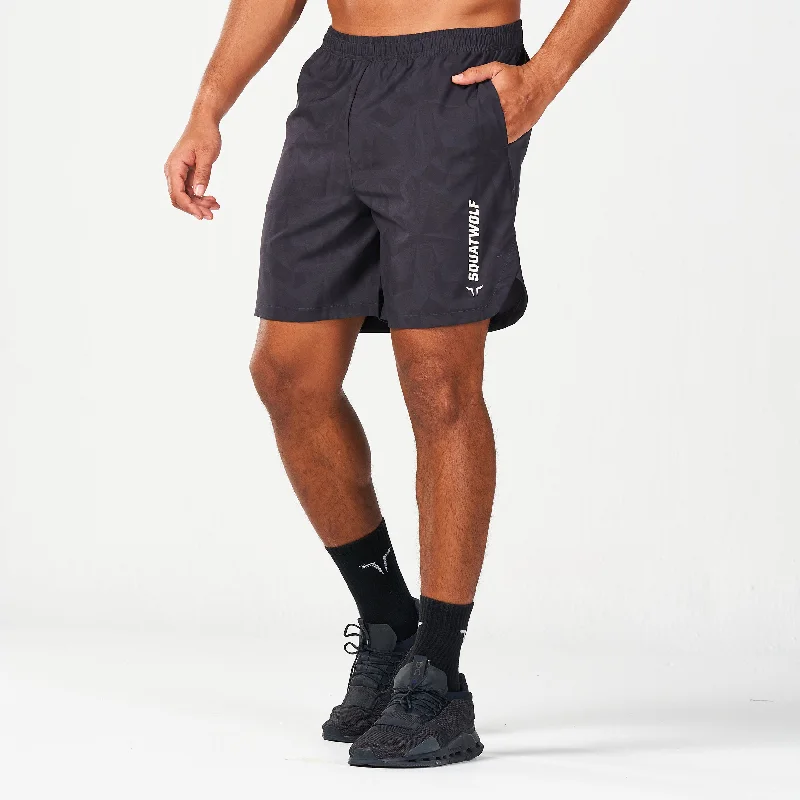 Warrior 7" Shorts 2.0 - Black Dot Camo