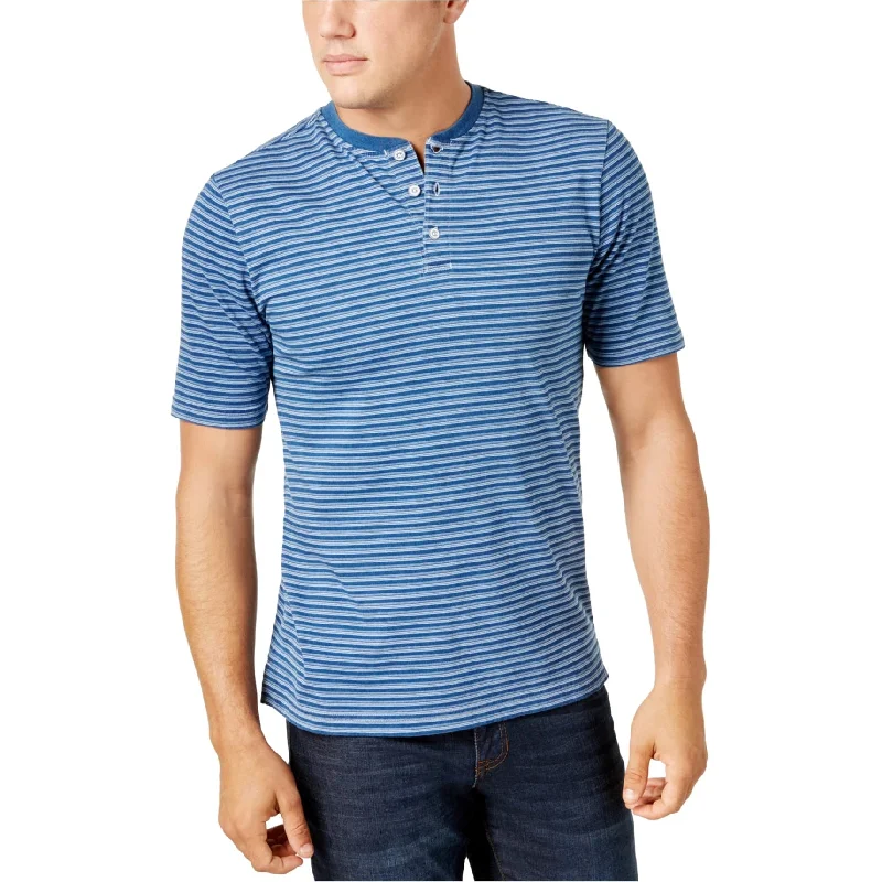 Weatherproof Mens Striped Henley Shirt