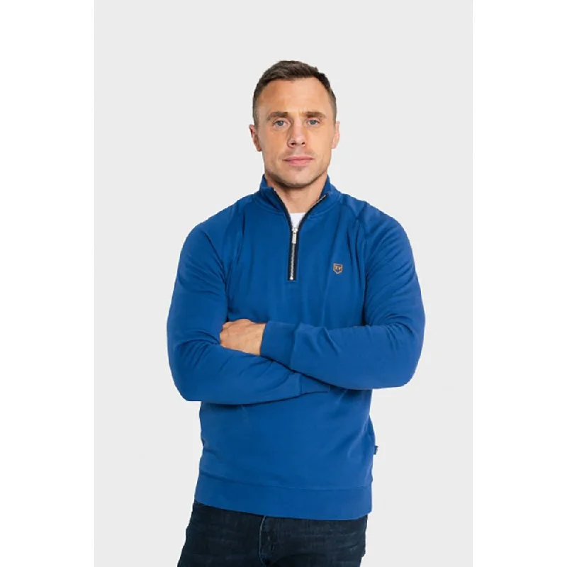 Falcons 1/4 Zip in Blue