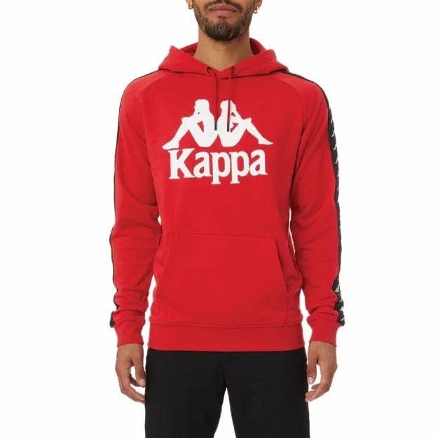 Kappa 222 Banda Hurtado 2 Hoodie (Red/Black)