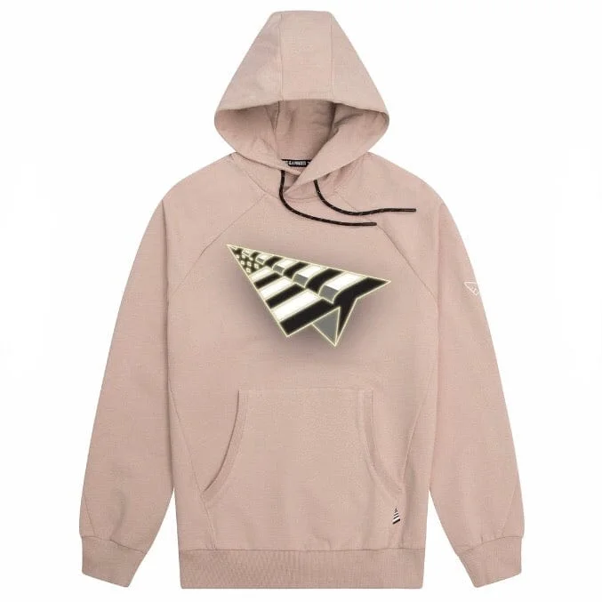 Paper Planes Flag Hoodie (Mushroom) 100932