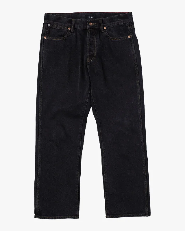 New Dawn Straight Fit Denim Jeans - Vintage Black