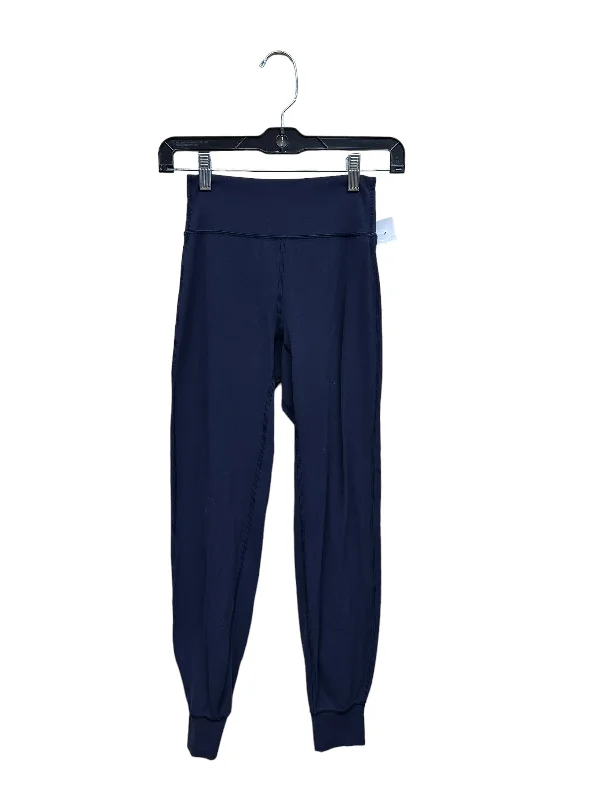 Athletic Pants By Lululemon In Blue, Size: 2