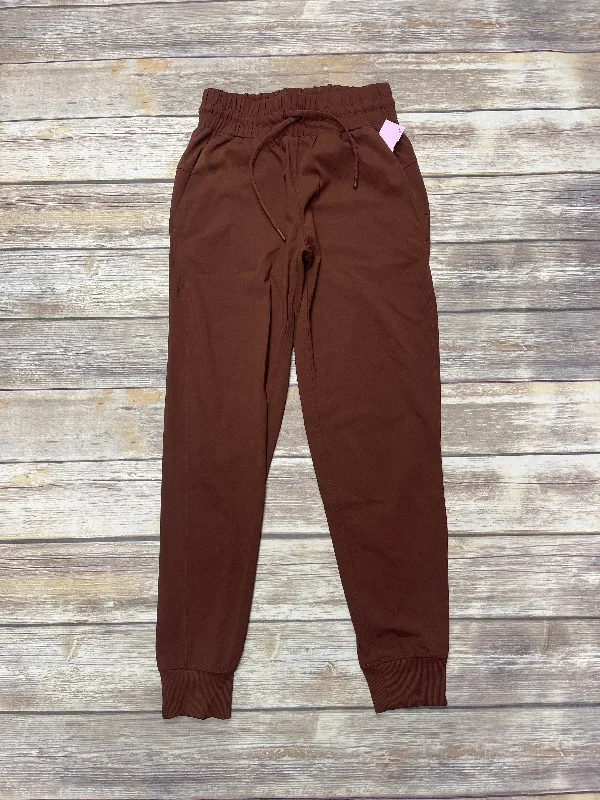 Athletic Pants By Members Mark In Brown, Size: Xs