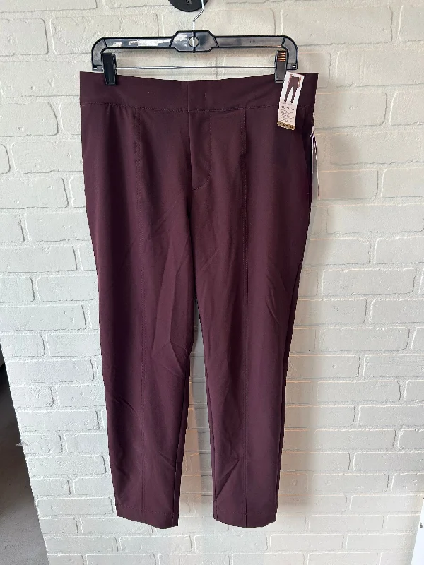 Athletic Pants By Mondetta In Purple, Size: 8