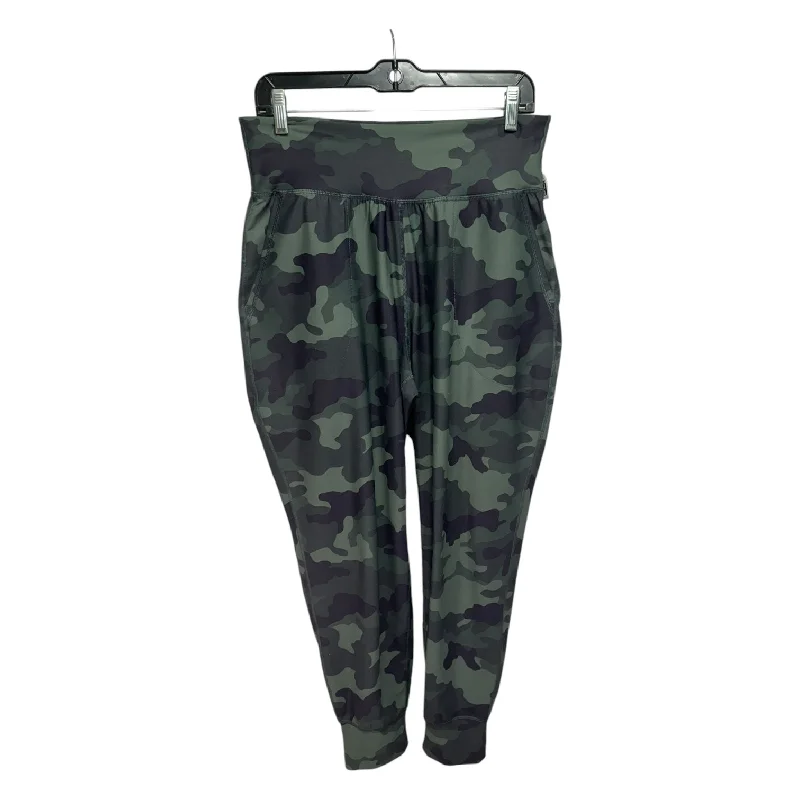 Athletic Pants By Old Navy In Camouflage Print, Size: L