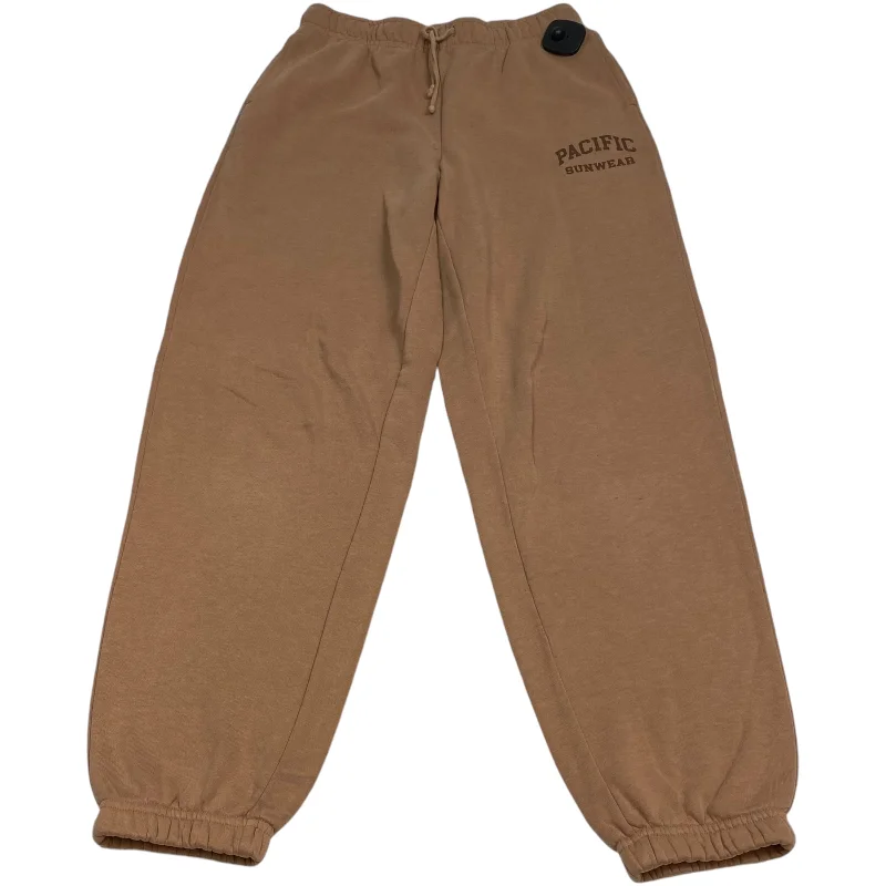 Athletic Pants By Pacsun In Brown, Size: S