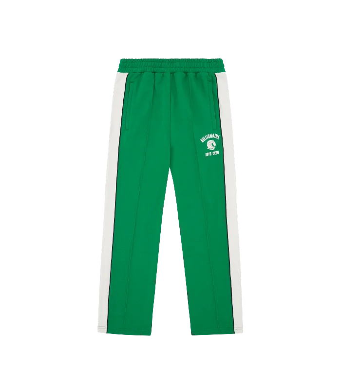 PANELLED TRACK PANTS - GREEN