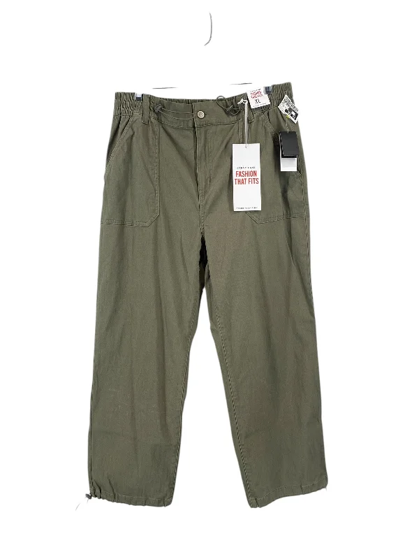 Pants Cargo & Utility By Celebrity Pink In Green, Size: Xl