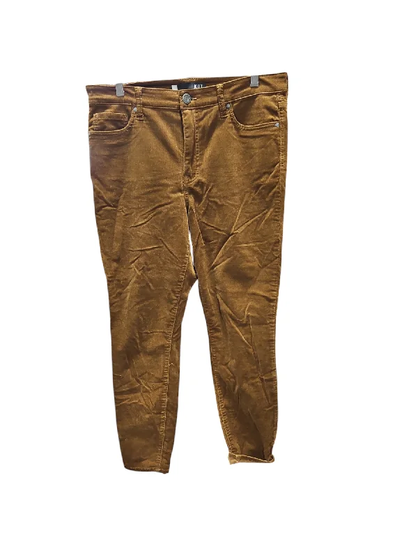 Pants Corduroy By Kut In Brown, Size: 12