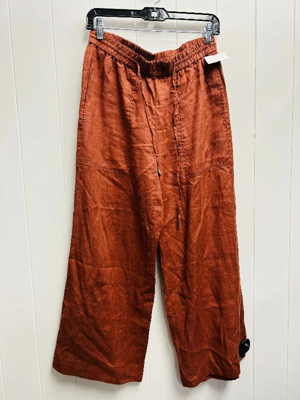 Pants Linen By Eileen Fisher In Brown, Size: Xs