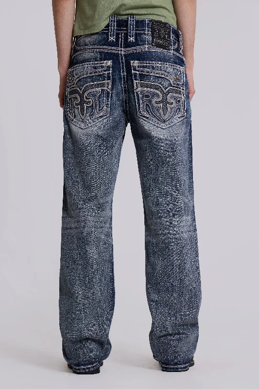 Rock Revival Mid Blue Gwen Bootcut Jeans