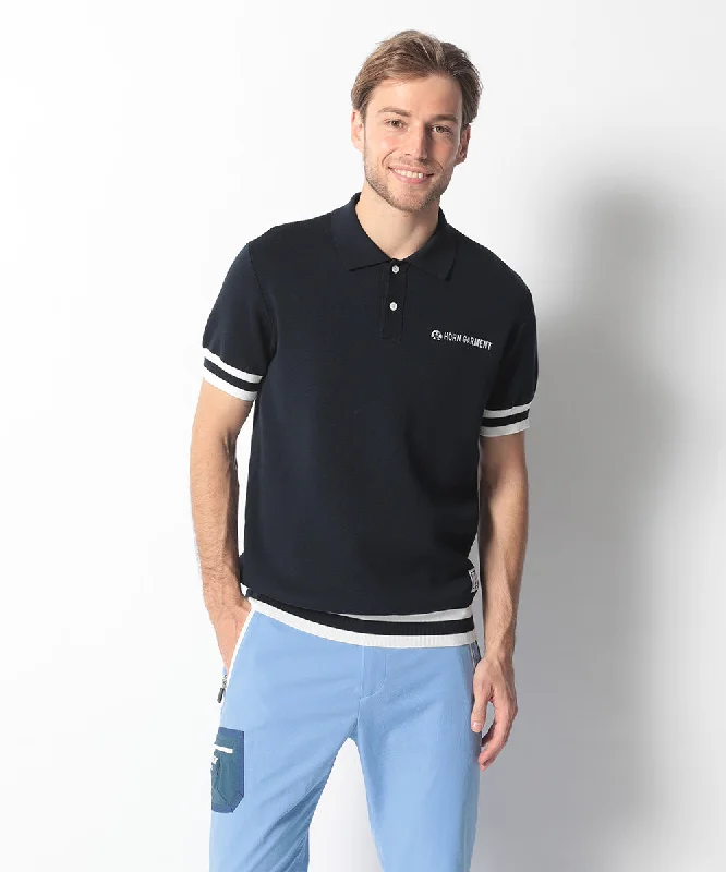 S&S Border Knit Polo | MEN