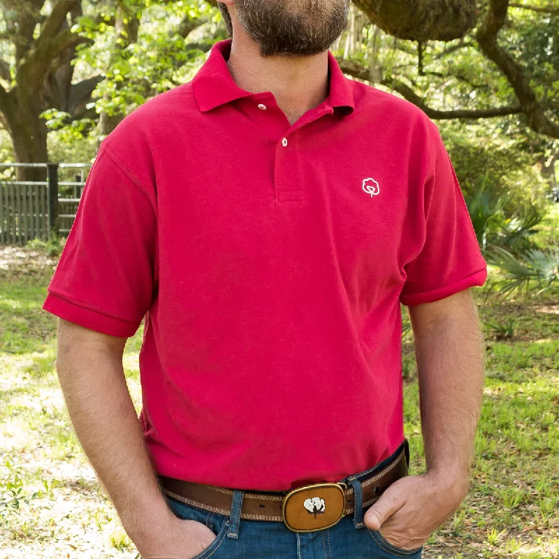 Men's Cotton Carolina Garnet Polo