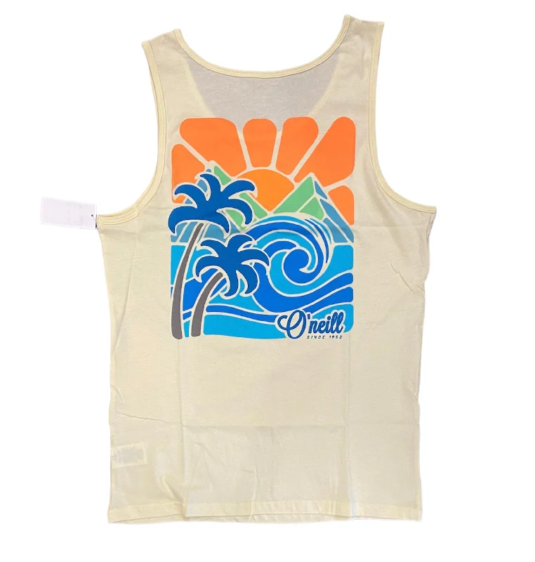 Oneill Ripple Men's Tank Top - Light Yellow