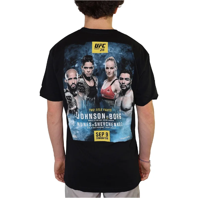 Ufc Mens 215 Two Title Fights Graphic T-Shirt