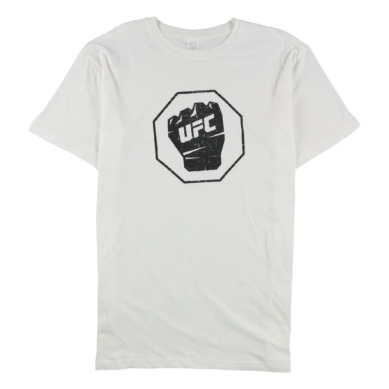 Ufc Mens Distressed Fist Inside Logo Graphic T-Shirt